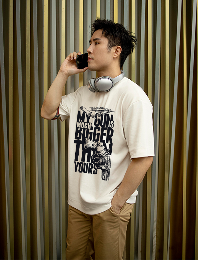 Oversized T-Shirt Drop Shoulder